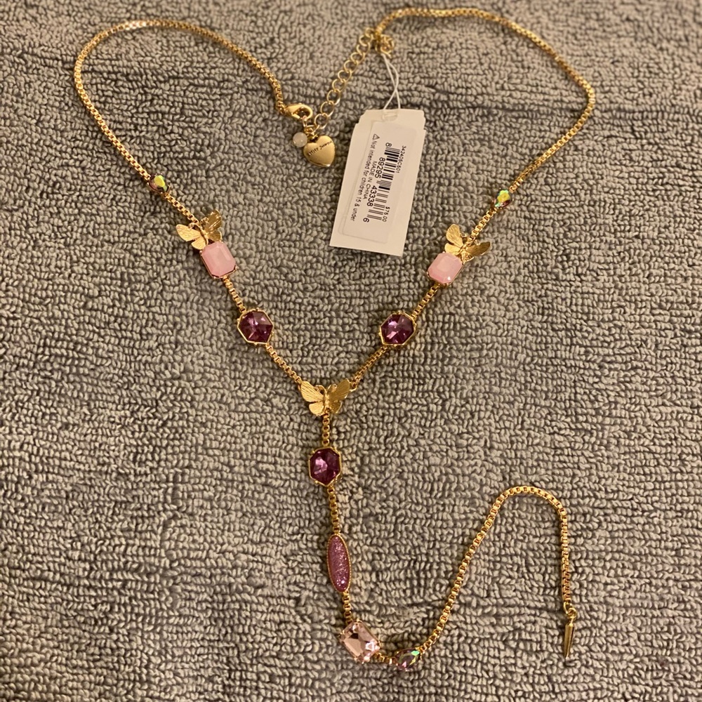 Betsey Johnson Butterfly 🦋 necklace